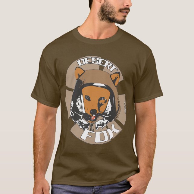 T-shirt renard de désert (Devant)