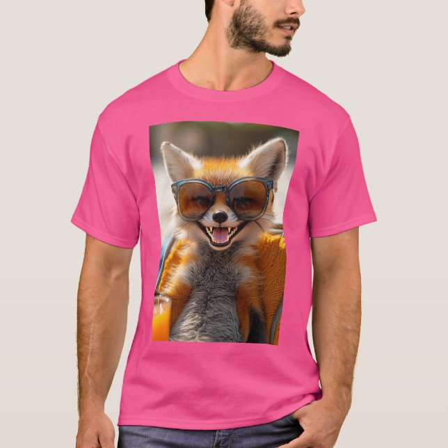 T-shirt Renard de Grinse (Devant)