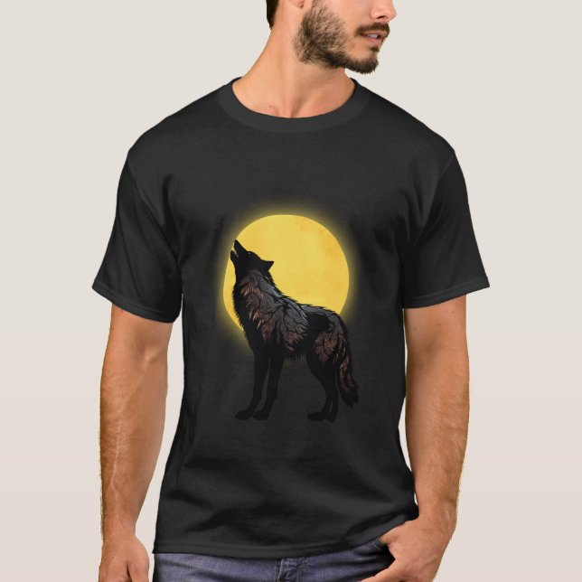 T-shirt Renard de minuit (Devant)