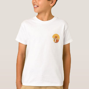 T-shirt Renard Détective Curieux Loupe Enfants