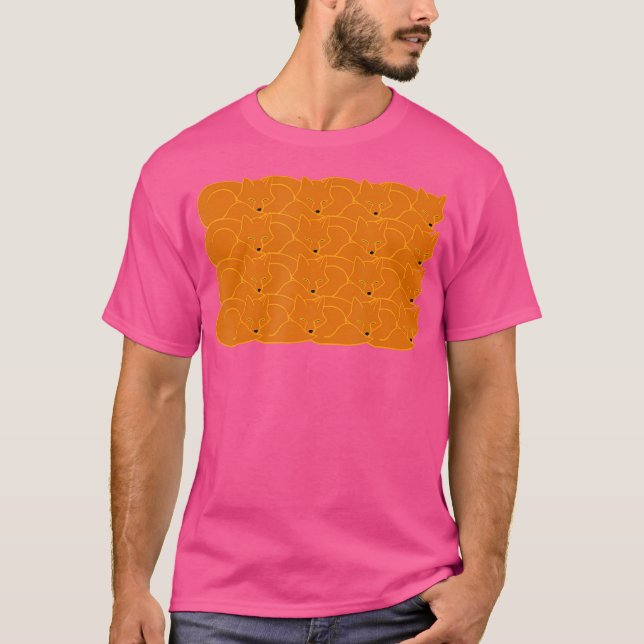 T-shirt Renard dormant (Devant)
