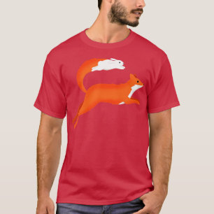 T-shirt Renard et lapin