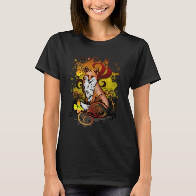 T-shirt Renard extérieur (Devant)