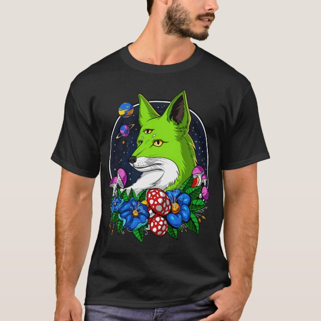 T-shirt Renard Extraterrestre (Devant)