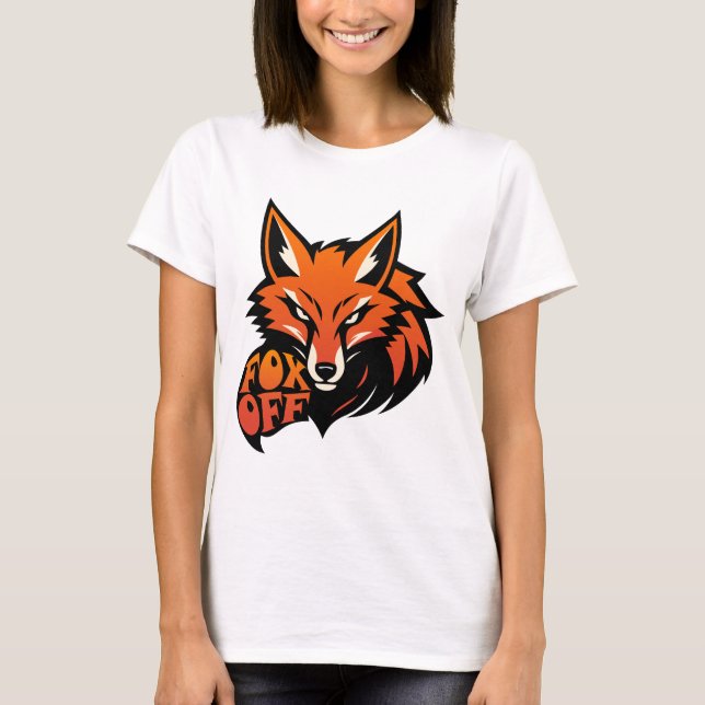 T-shirt Renard Fierce - Énergie (Devant)