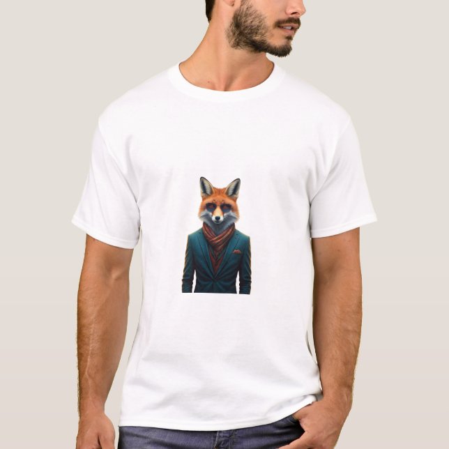 T-shirt Renard intelligent (Devant)