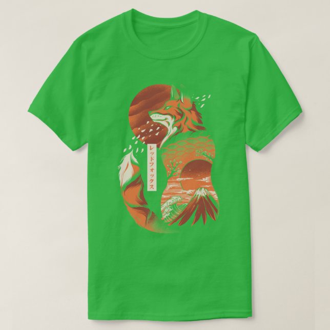 T-shirt Renard japonais (Design devant)