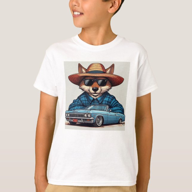 T-shirt Renard Lowrider (Devant)