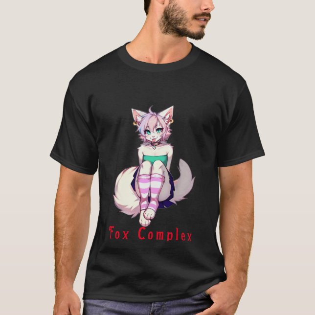 T-Shirt Renard Mignon  (Devant)