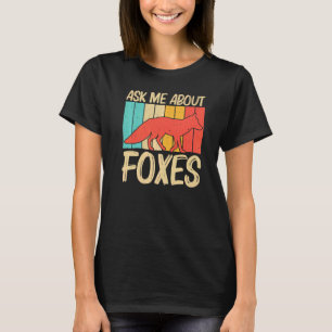T-shirt Renard mignon Hommes Femme Renard Vulpin Animal sa