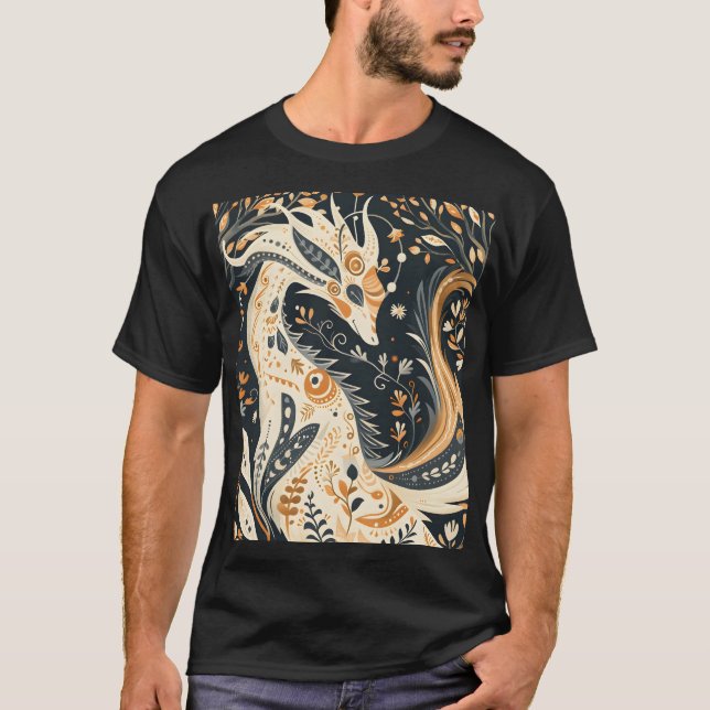 T-shirt Renard nordique (Devant)