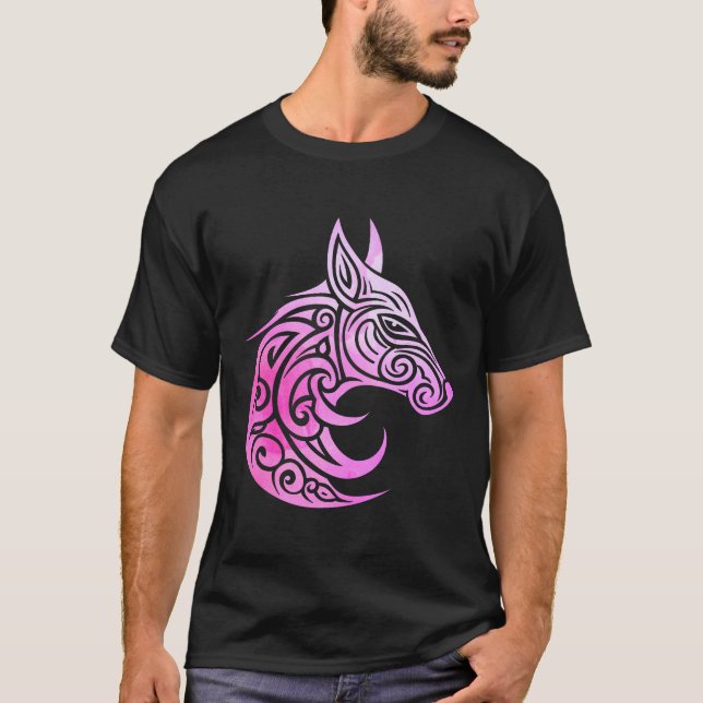 T-shirt Renard nordique celtique (Devant)