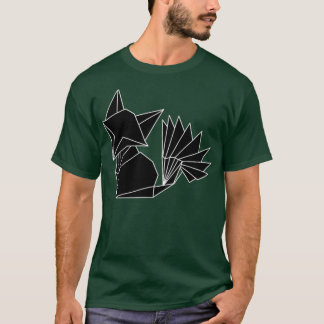 T-shirt Renard origami 15