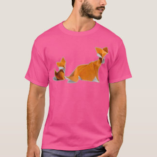 T-shirt Renard origami 5