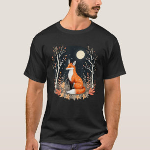 T-shirt Renard païen fantaisiste Cottagecore Goblincore Wi