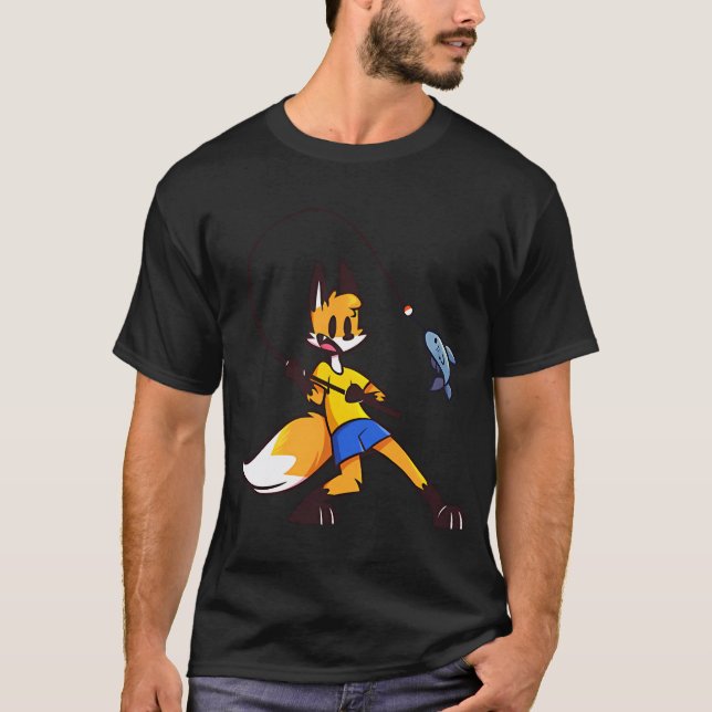 T-shirt Renard pêcheur (Devant)