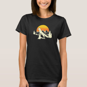 T-shirt Renard Rétro Pour Hommes Femmes Enfants Animaux Vi