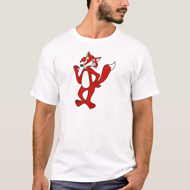 T-shirt Renard rouge (Devant)