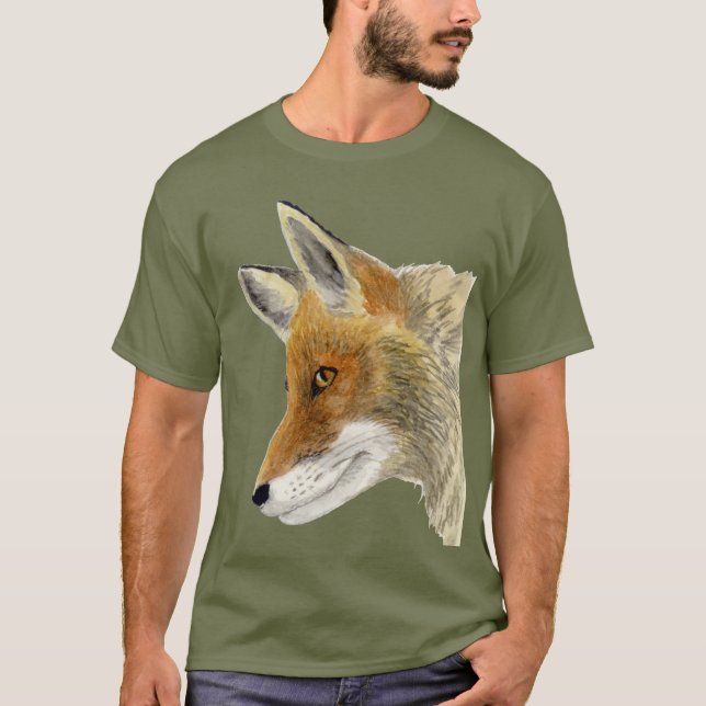 T-shirt Renard rouge (Devant)