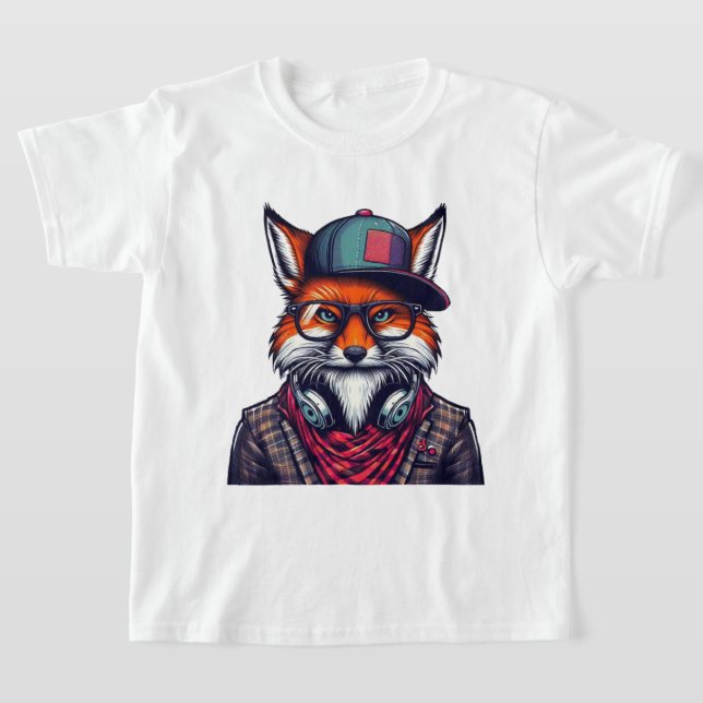T-shirt Renard Streetwear : Le Maître du Style Urbain (Poser)