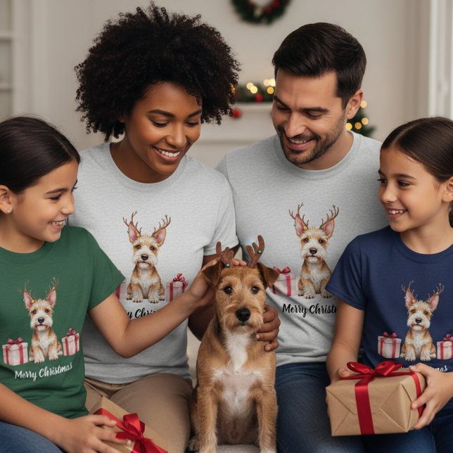T-shirt Renard Terrier Renne (Créateur téléchargé)