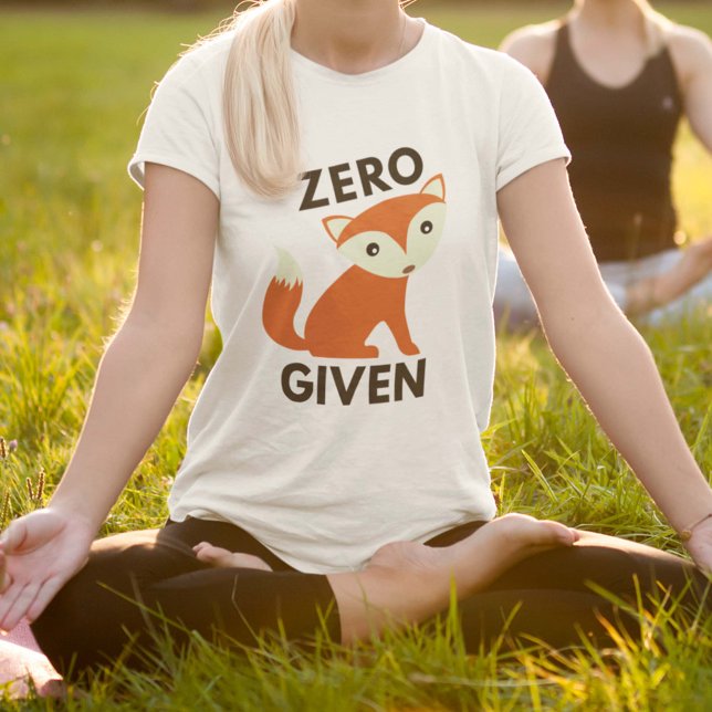 T-shirt Renard zéro donné (Zero Fox Given T-Shirt)