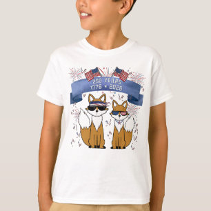 T-shirt Renards Cool du 250e Anniversaire
