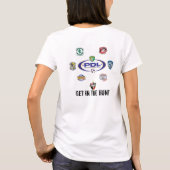 T-shirt Renards de RC "courus avec…" Bébé - poupée (Dos)