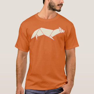 T-shirt Renards Origami FoxorigamiPapier japonais