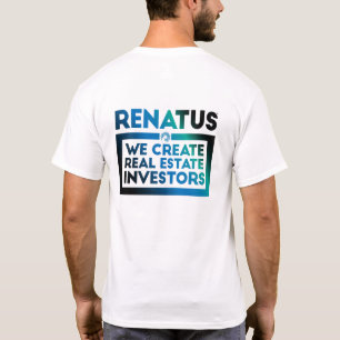 T-shirt Renatus Bloc Tagline bleu foncé