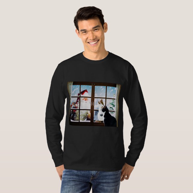 T-shirt Rencontre avec le Père Noël (Devant entier)