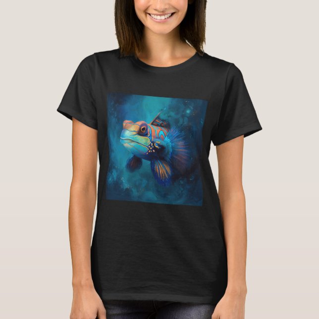 T-shirt Rencontre avec le Poisson Mandarin (Devant)