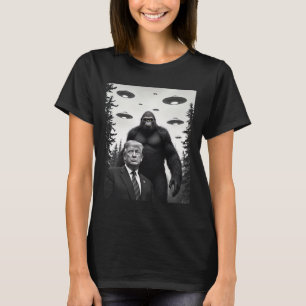 T-shirt Rencontre extraterrestre de Bigfoot Ufo Alien de T