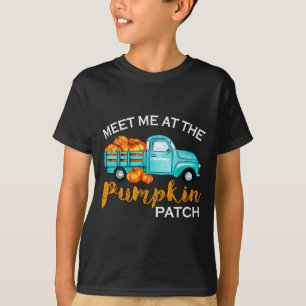 T-shirt Rencontre-moi à la citrouille Ckup automne Thanksg