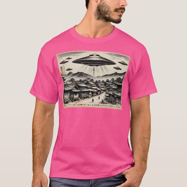 T-shirt Rencontre Ufo Antique (Devant)