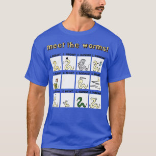 T-shirt rencontrer les vers