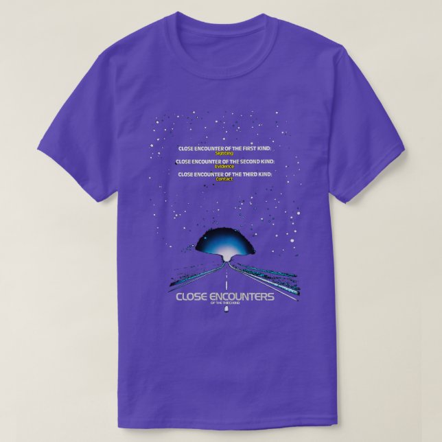 T-shirt Rencontres du troisième (Design devant)