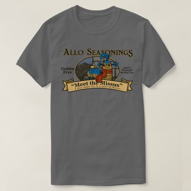 T-shirt Rencontrez le thé Missus (Design devant)