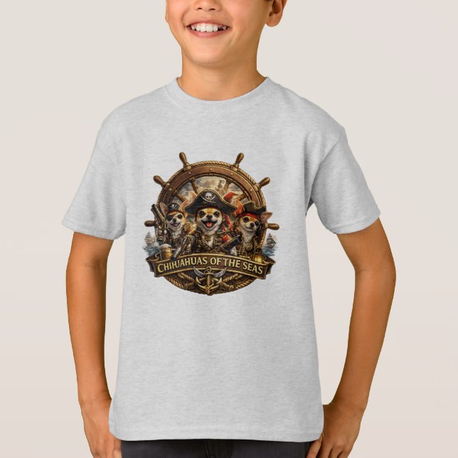 T-shirt Rencontrez les Chihuahuas des Mers (Devant)