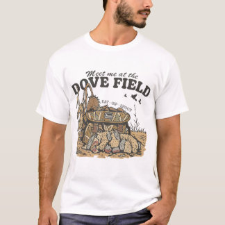 T-shirt Rencontrez-Moi Au Terrain De La colombe