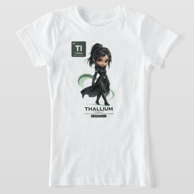 T-Shirt Rencontrez Thalli, l'agent furtif d'Element (Poser)