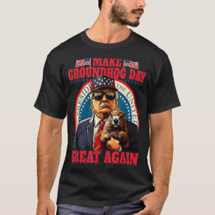 T-shirt Rendez à la Journée de la Marmotte sa grandeur, dr