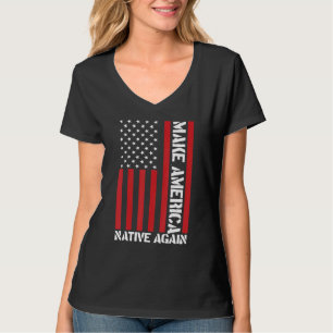 T-shirt Rendez à l'Amérique son caractère autochtone
