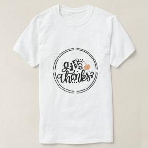 T-shirt Rendez Grâce Action de Grâce d'Automne Vacances T