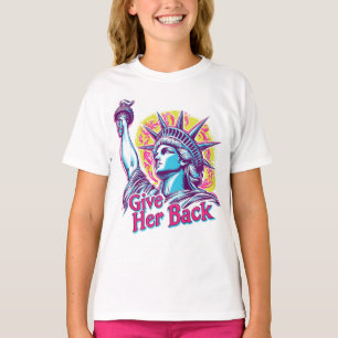 T-shirt Rendez la statue de la Liberté en France
