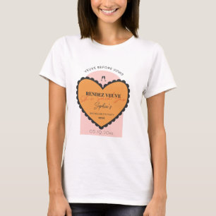 T-shirt Rendez Veuve, Veuve Avant les Vœux