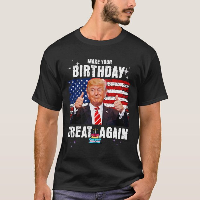 T-shirt Rendez votre anniversaire formidable (Devant)