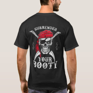T-shirt Rendez votre crâne de pirate de cul drôle Jolly