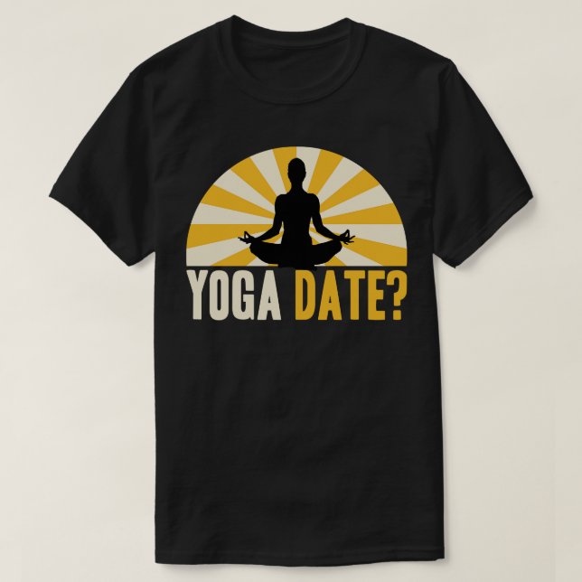 T-shirt Rendez-vous de yoga (Design devant)