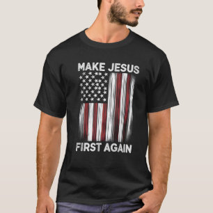 T-shirt Rendre à Jésus la prière chrétienne catholique